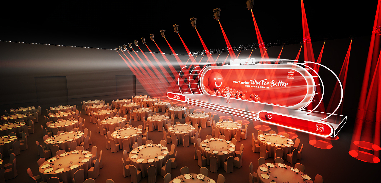 2023名创优品全球供应商大会（图ZMzUxMjE2ODc2） - 场景 - 站酷设计师野龙原创素材 - 站酷ZCOOL