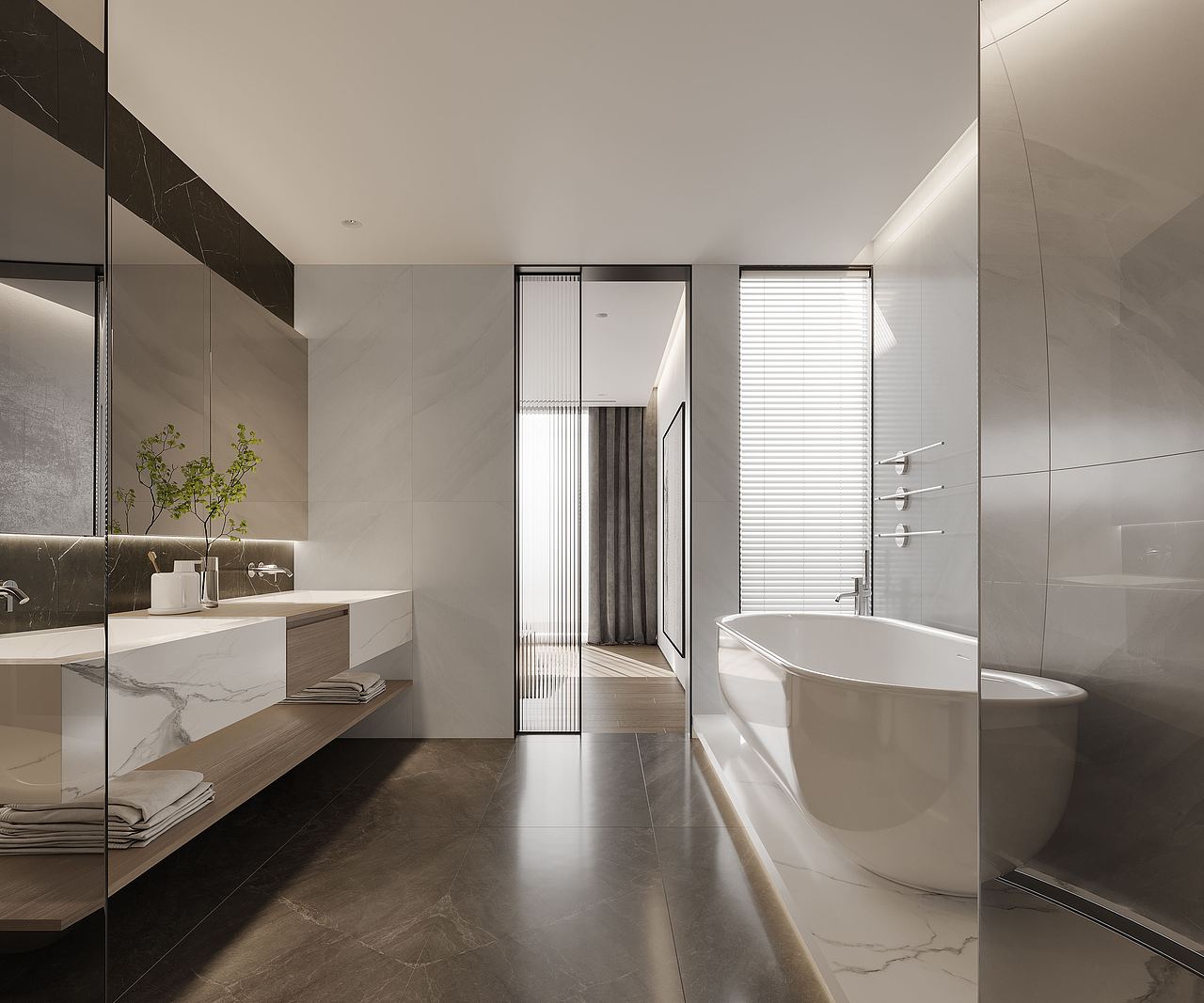 高端大气的卧室设计