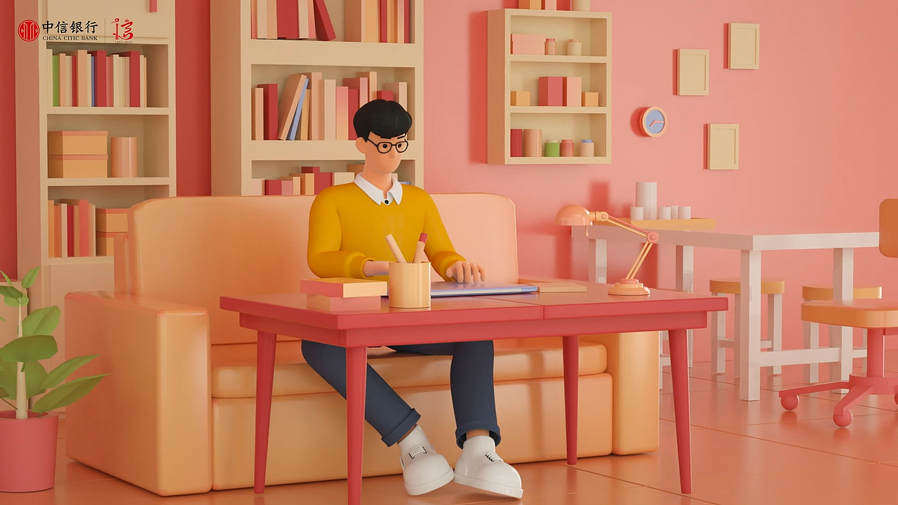 c4d角色动画三维卡通动画