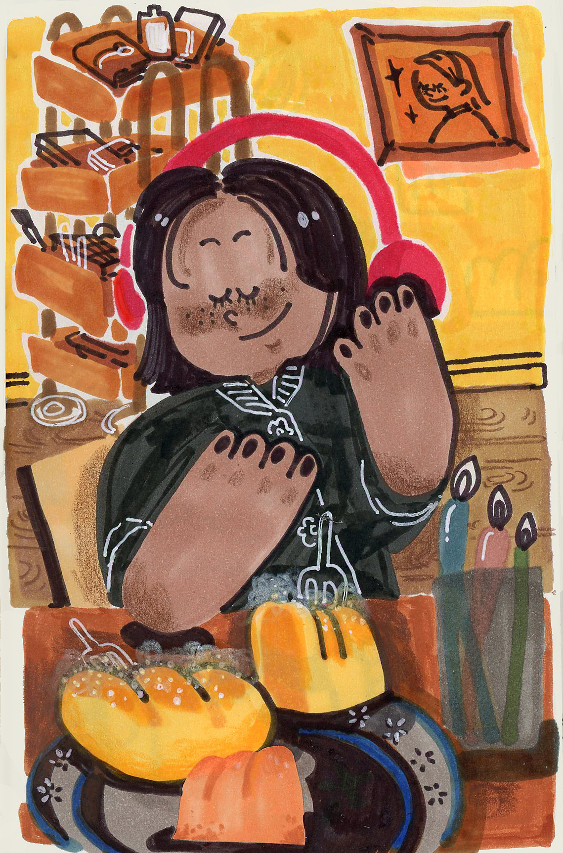 每日一画（图ZMzQ0MjMyMzQ4） - 绘画 - 站酷设计师盒里盒外原创素材 - 站酷ZCOOL