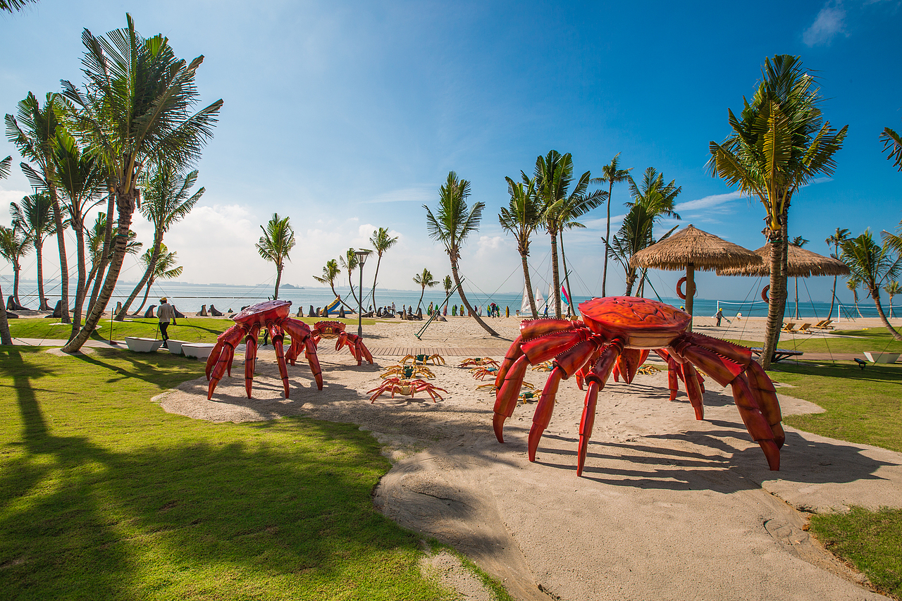 空间摄影｜海景项目园林展示区（图ZMzM0MjgxOTQw） - 环境/建筑摄影 - 站酷设计师飞影传媒张飞鹏原创素材 - 站酷ZCOOL