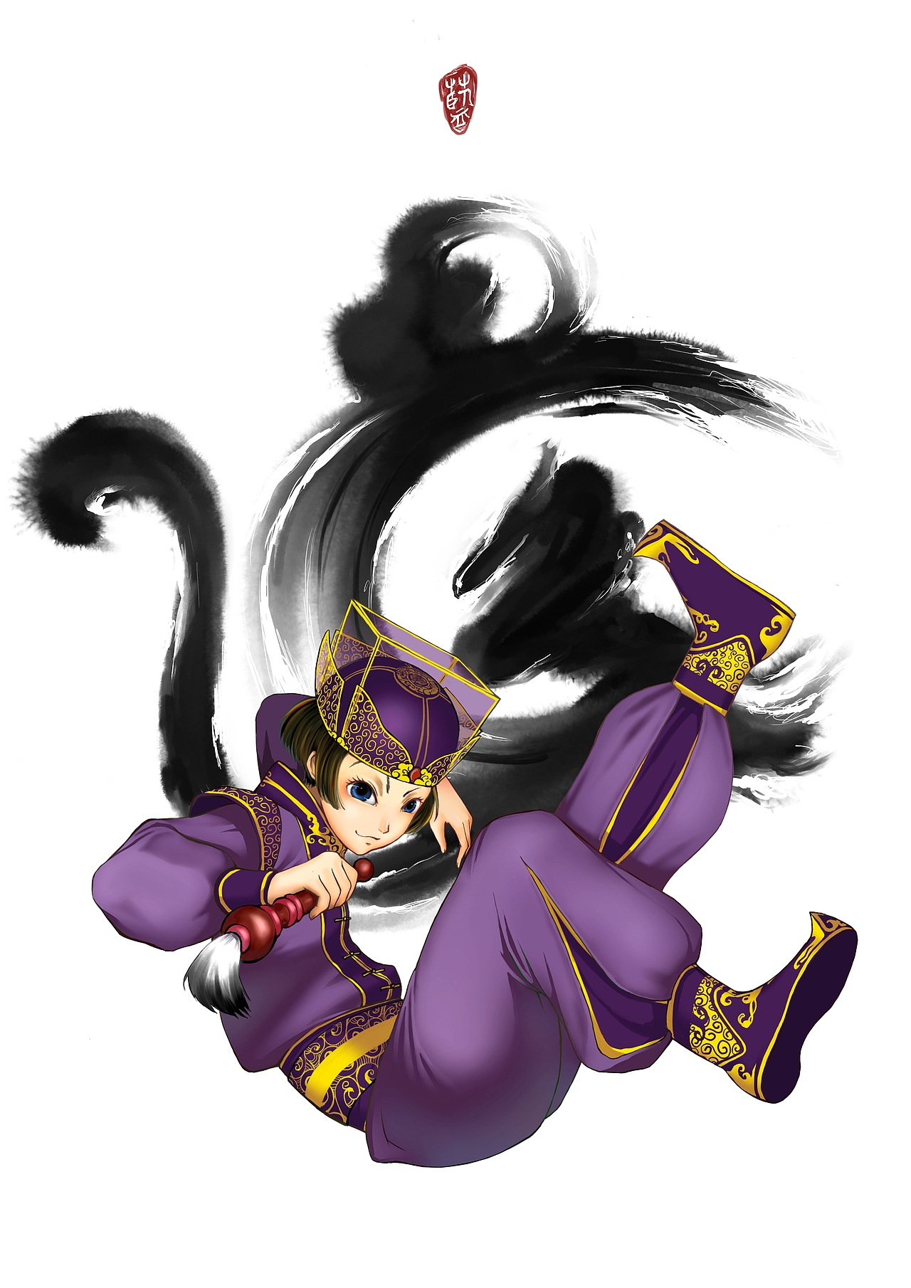 马年至鸡年的原创贺图4枚