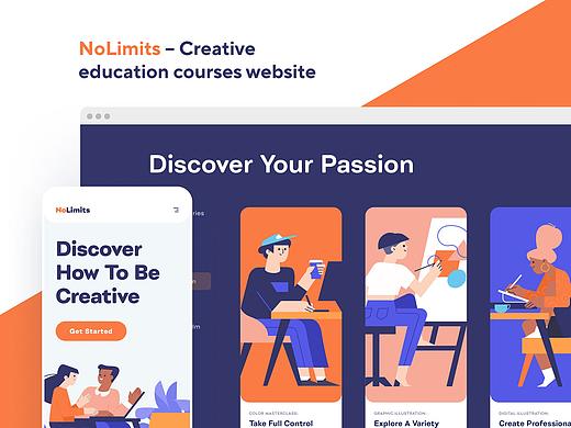 NoLimits Online School Website