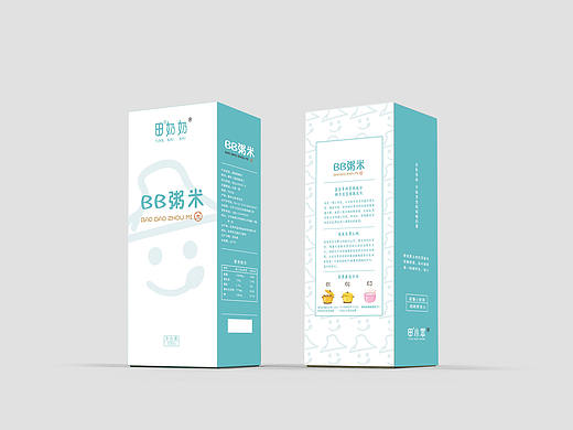 BB粥米包装盒设计