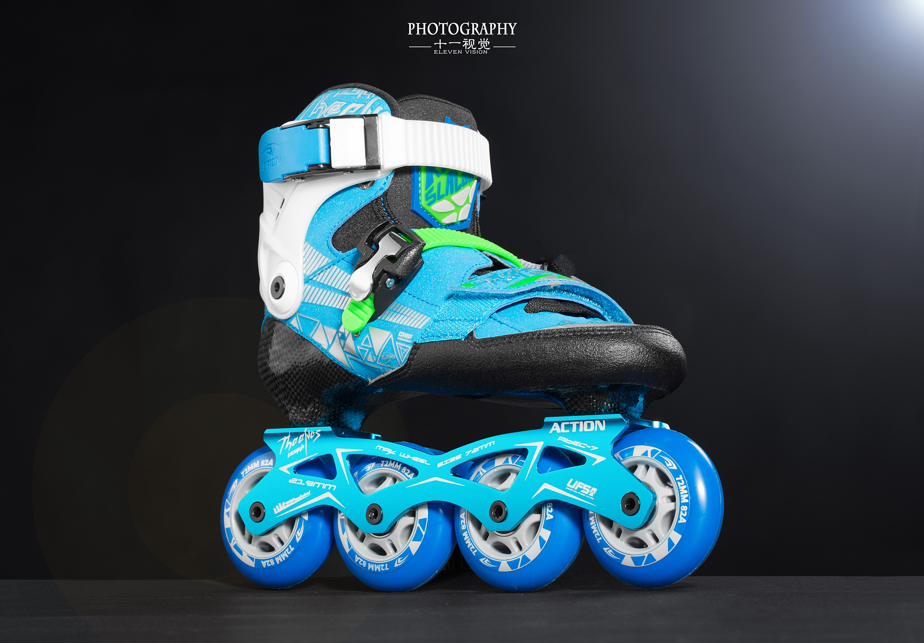 跨境新款时尚舒适绒面绿色轮滑鞋成人双排溜冰鞋紫色透明轮-阿里巴巴