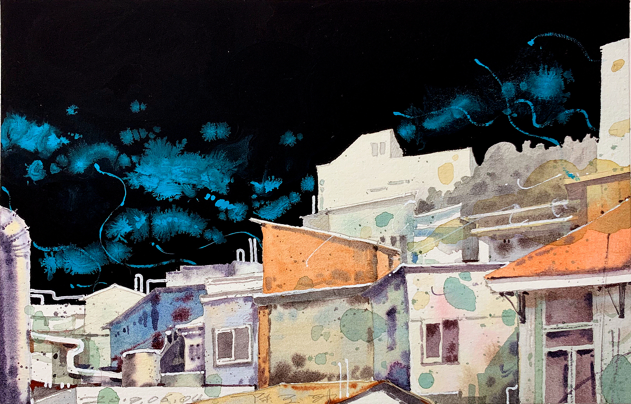 建筑碎片系列二（圖ZMjYxMTQxMDI0） - 繪畫 - 站酷設(shè)計師嘟dudu原創(chuàng)素材 - 站酷ZCOOL