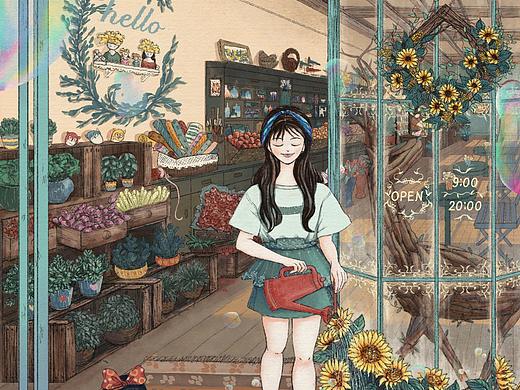 遇花园和咪咪