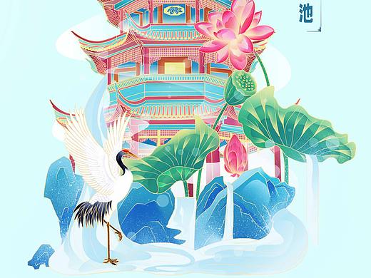 国潮插画