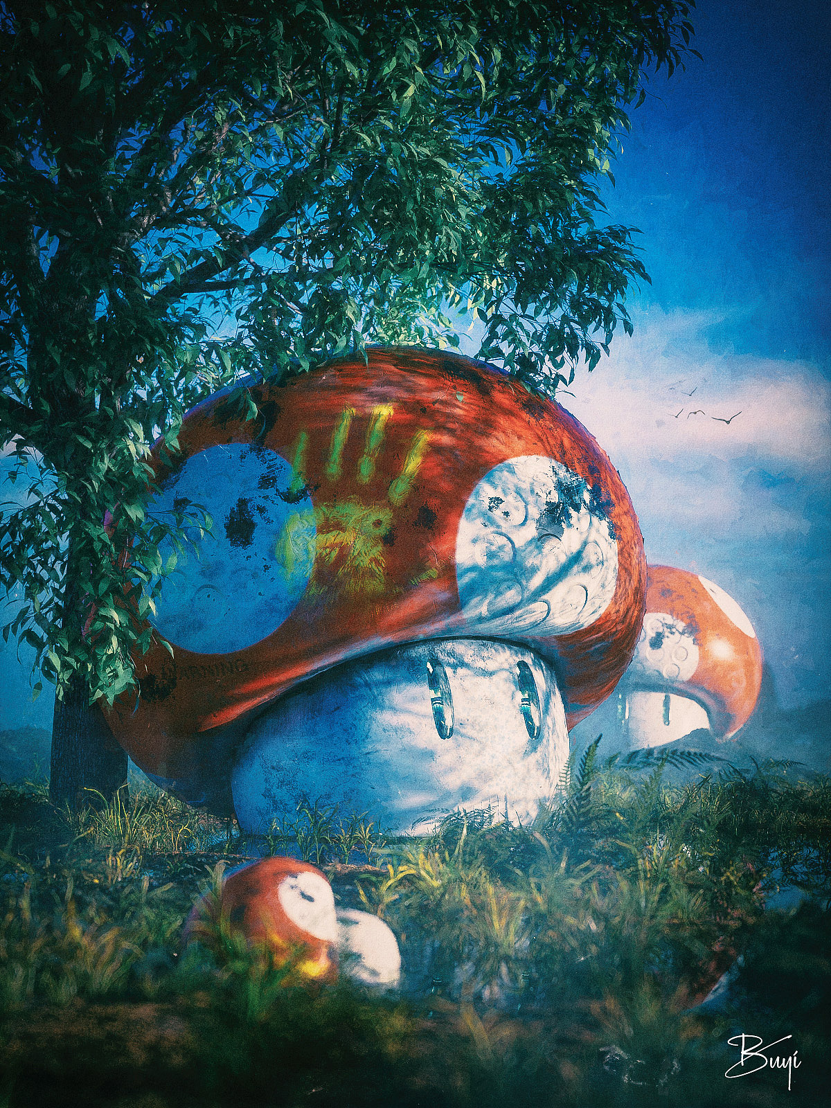 50张C4D+OCTANE渲染作品合集（图ZMjc2MDc5ODg4） - 场景 - 站酷设计师叫我布衣原创素材 - 站酷ZCOOL