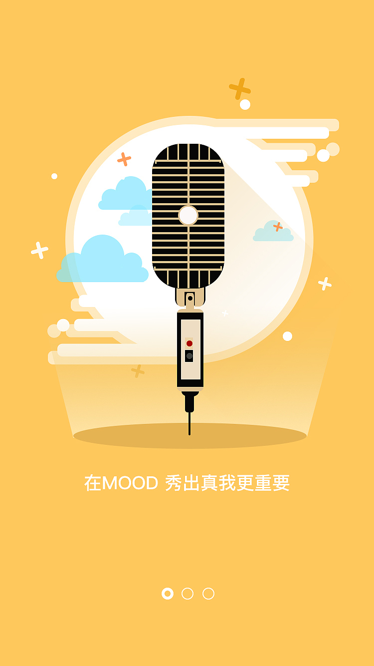 MOOD直播APP（图ZODU5Mzg3MTI=） - 闪屏/壁纸 - 站酷设计师小榕籽原创素材 - 站酷ZCOOL