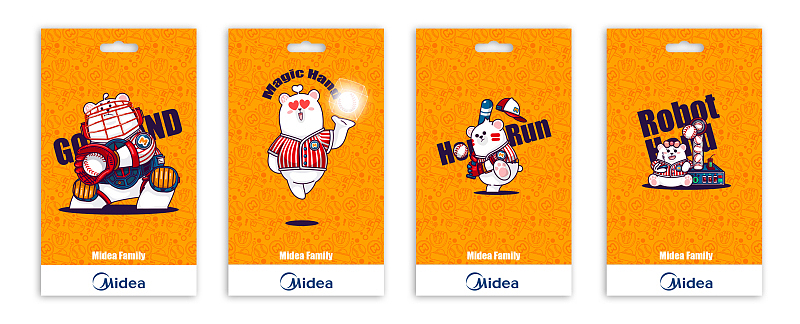 Midea Family，原来生活可以更美的。（图ZMTUzNDYxMDE2） - 图案 - 站酷设计师重生宝宝原创素材 - 站酷ZCOOL