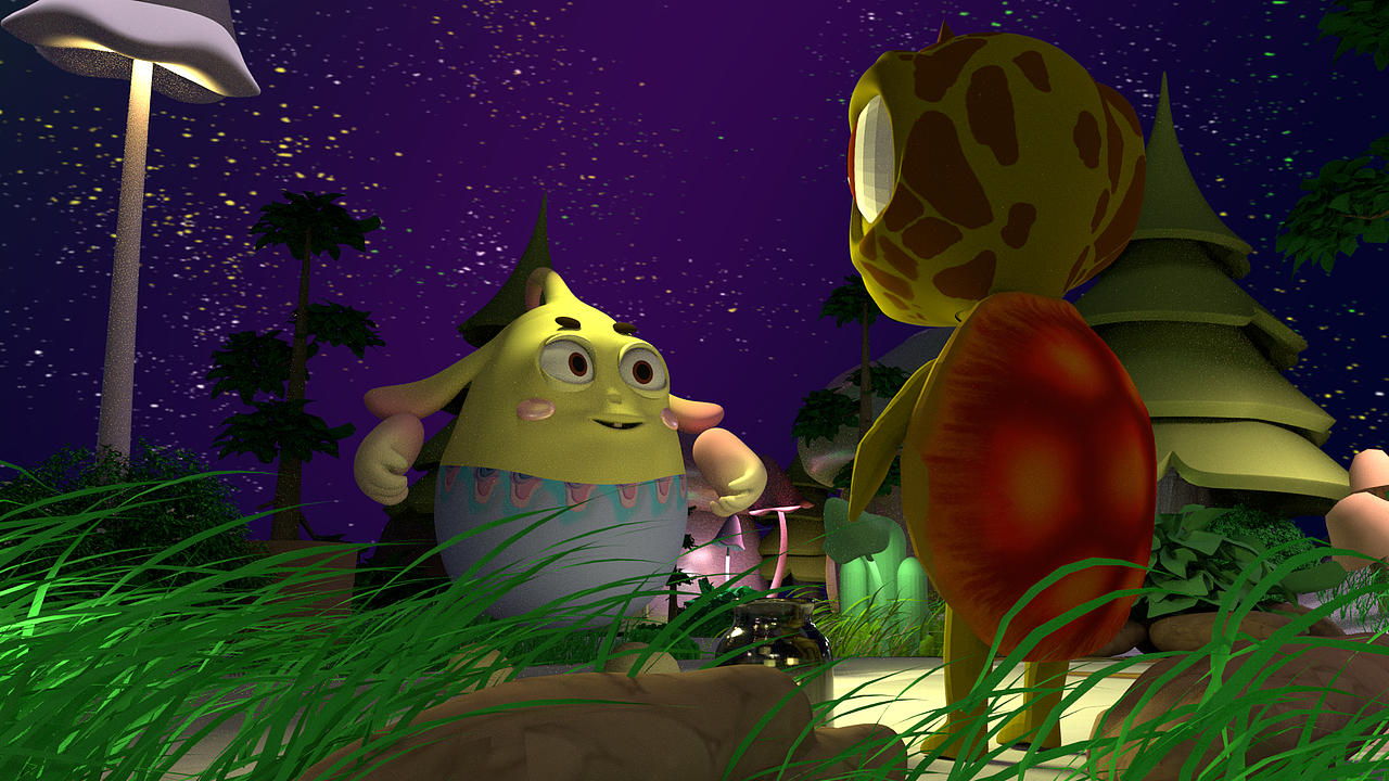 2020届天津理工大学动画系毕设作品《逐星》