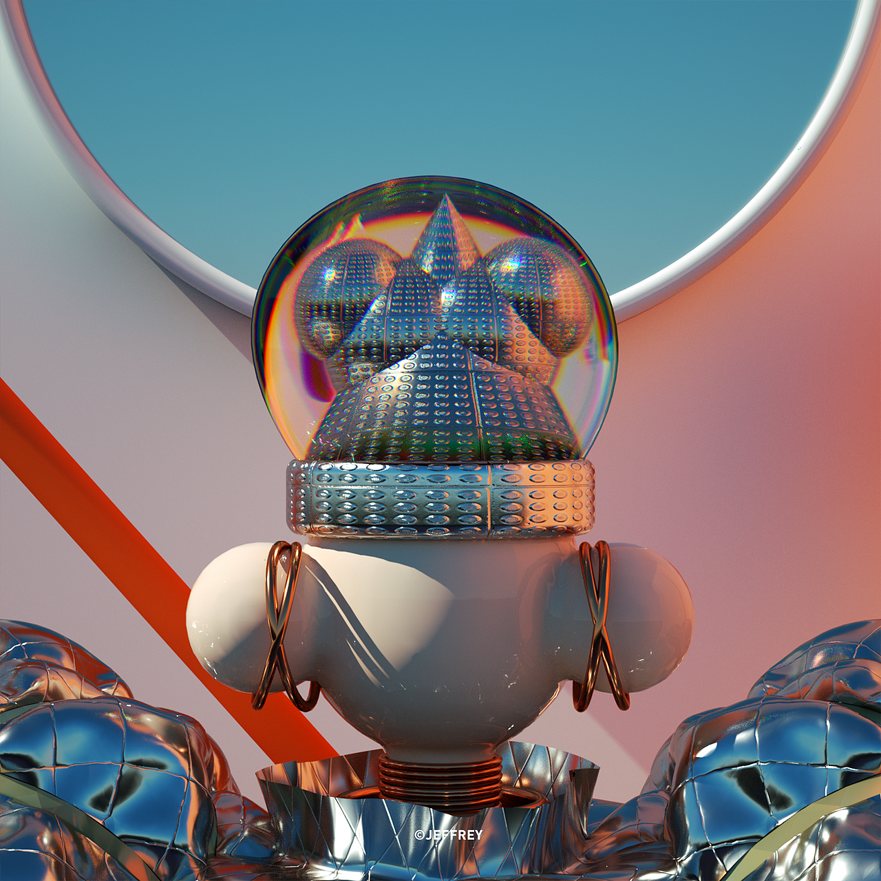 C4D三维角色设计