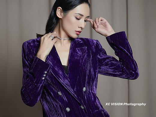 Purple fashion