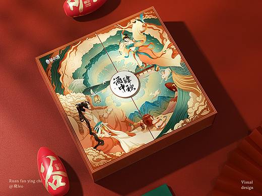 谷小酒·酒肆中秋禮盒視覺分享（個人主頁-ZNTUwODA1MzY=） - 電商 - 站酷設(shè)計師曉Leo原創(chuàng)素材 - 站酷ZCOOL