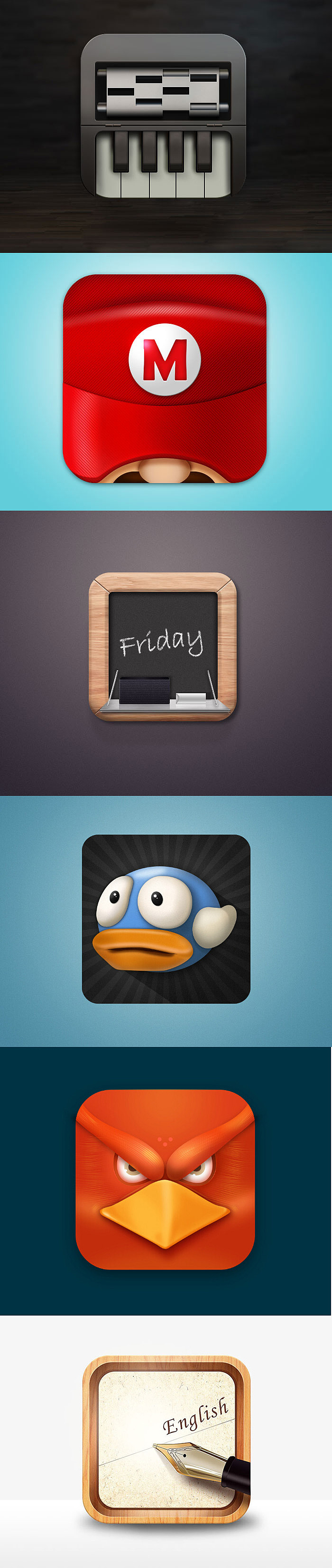 拟物图标临摹练习（图ZMzE3OTcwODA=） - 图标 - 站酷设计师kiddings原创素材 - 站酷ZCOOL