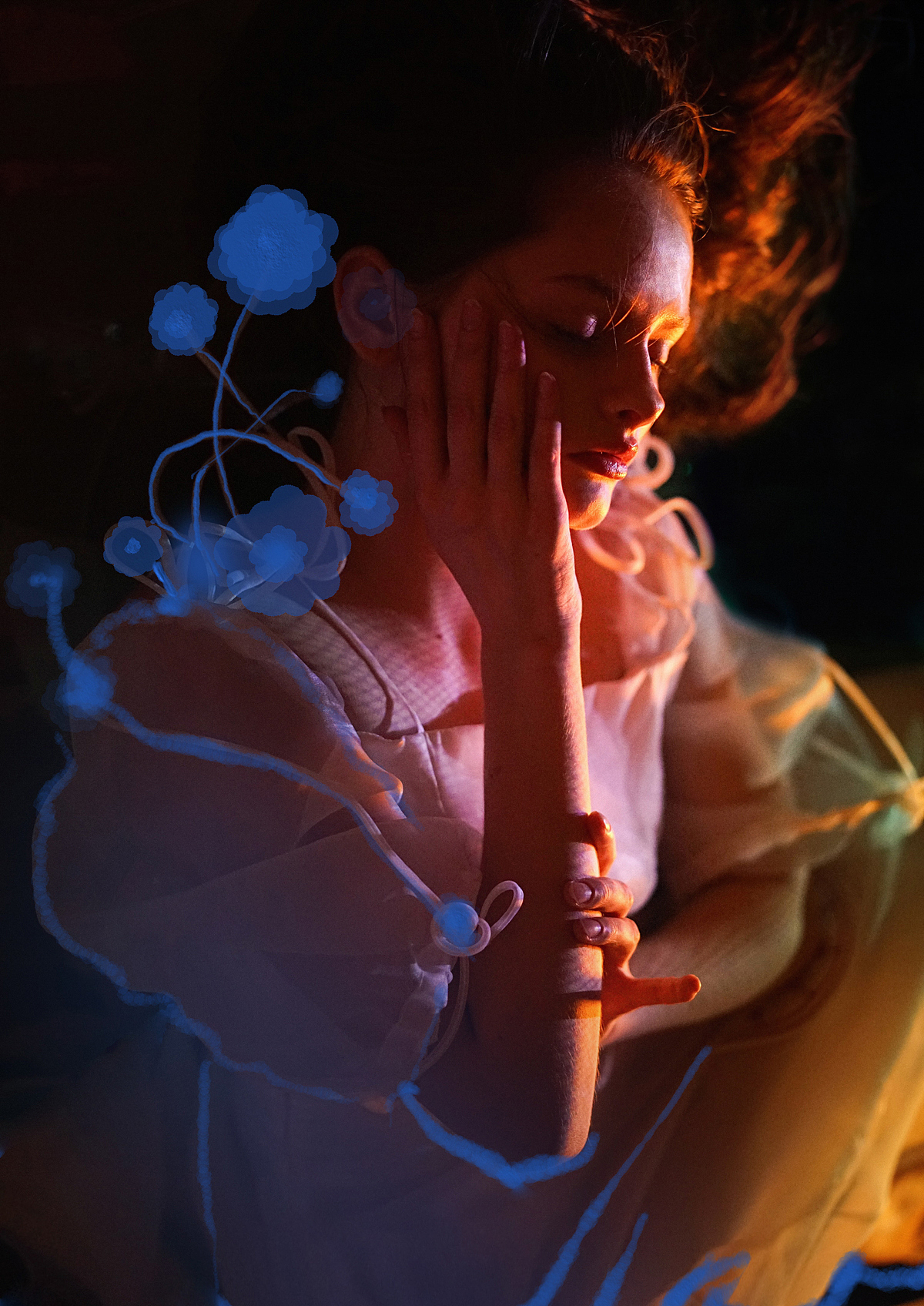 色彩|摄影|人像摄影|海和蓝_原创作品-站酷zcool