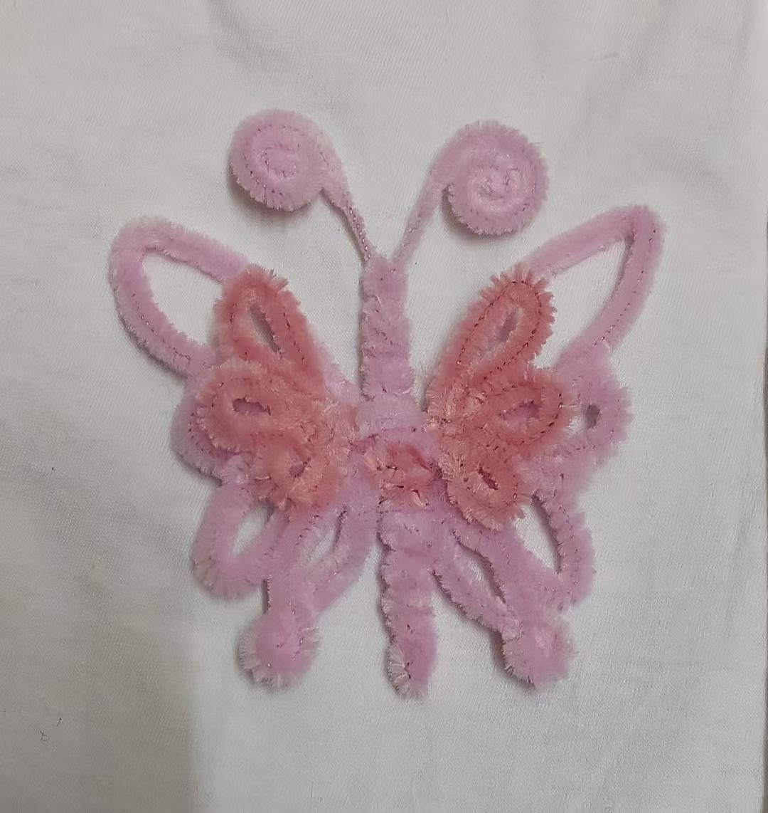 手工扭扭棒蝴蝶🦋…成品很好看✨