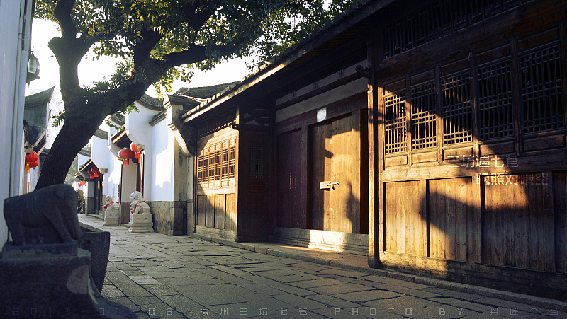 三坊遇七巷 晚照对晴空（图ZNjgxNDY0NDQ=） - 风光摄影 - 站酷设计师平常心平常心原创素材 - 站酷ZCOOL