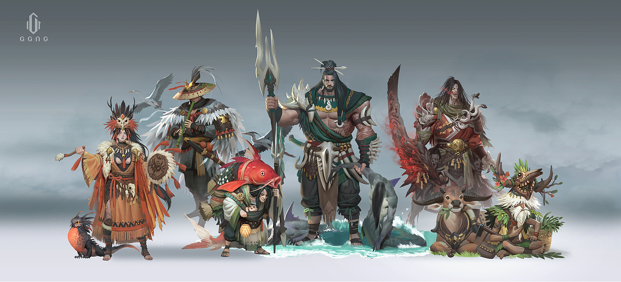 元宇宙：混沌浩劫（圖ZMjk3NjQ1Mzg4） - 游戲原畫(huà) - 站酷設(shè)計(jì)師ZHOUZEHUAI原創(chuàng)素材 - 站酷ZCOOL