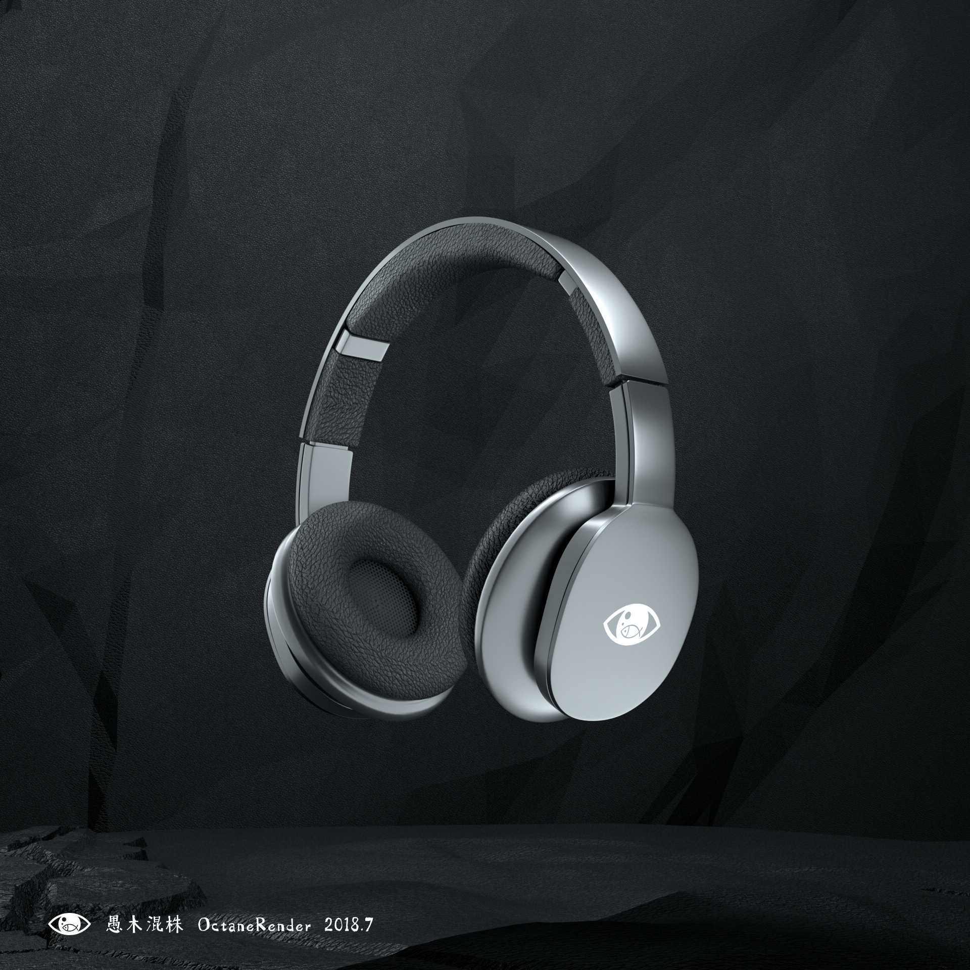 c4d建模渲染练习/头戴式耳机
