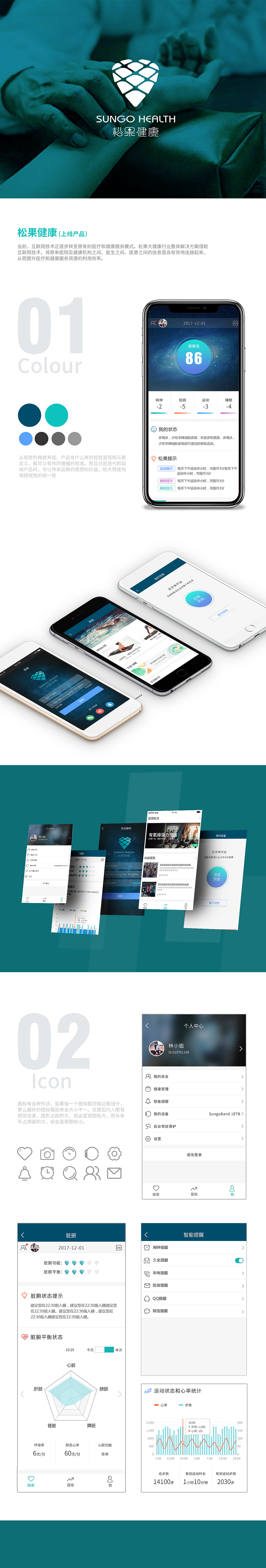 松果健康app（上线作品）（图ZMTYzNzgwOTM2） - APP界面 - 站酷设计师ALei_design原创素材 - 站酷ZCOOL