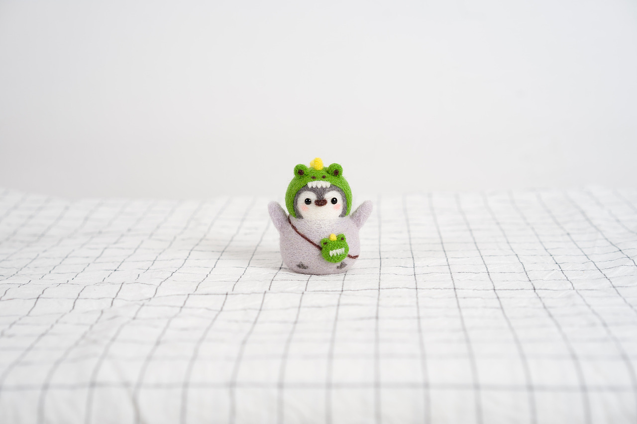 羊毛毡小企鹅系列