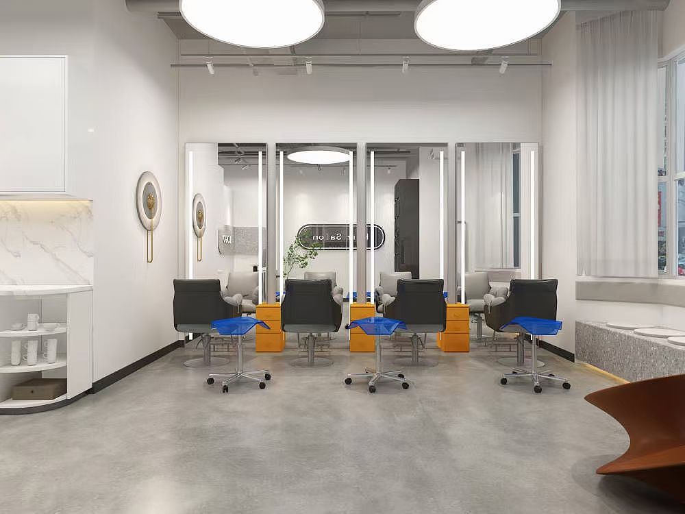 理发店设计（图ZMzU3NjM5NTg4） - 舞台美术 - 站酷设计师G诺设计原创素材 - 站酷ZCOOL