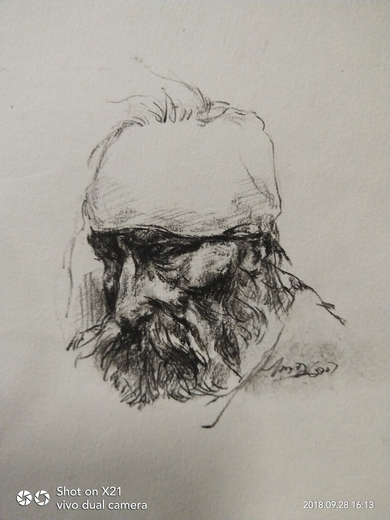 《康勃夫》临摹