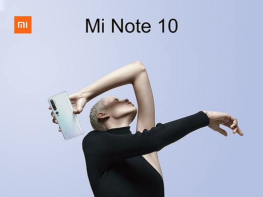 小米欧洲Mi Note10系列（即国内CC9 Pro）海报拍摄