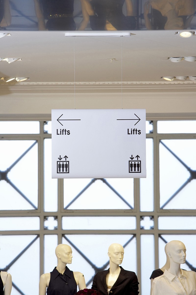 导视设计赏析selfridges商场