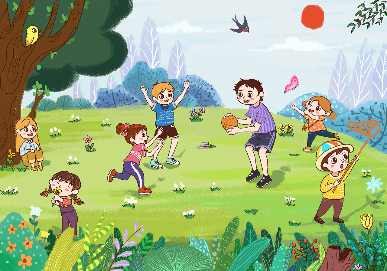 一些关于童年的插画|插画|商业插画|赵大吉 - 原创作品 - 站酷 (ZCOOL)