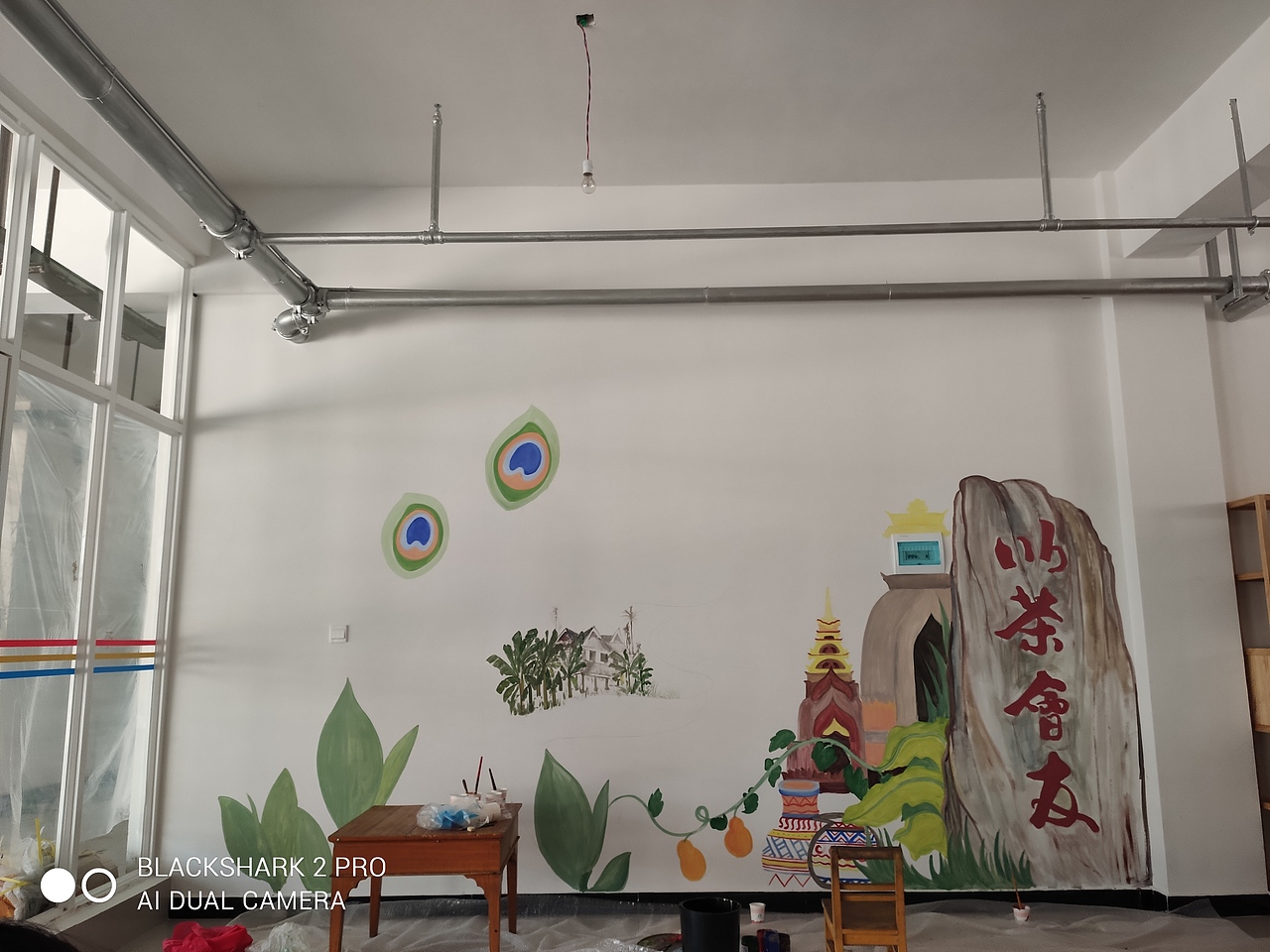 以茶会友（图ZMjM0MzEwODI0） - 绘画 - 站酷设计师一碗拌面原创素材 - 站酷ZCOOL