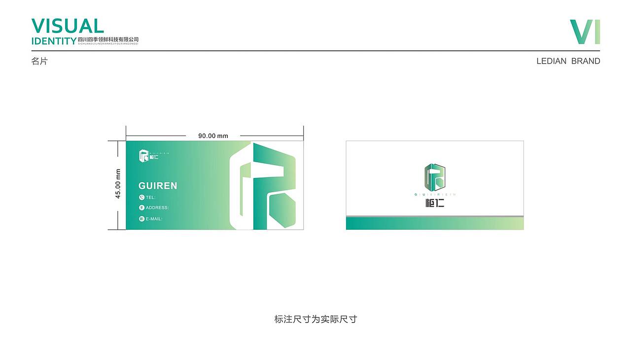 柜仁·水果科技品牌VI设计