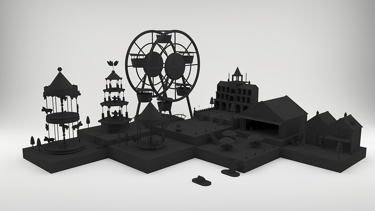 游乐场（图ZMjc4MDAwMzIw） - 其他三维 - 站酷设计师航海王基德原创素材 - 站酷ZCOOL