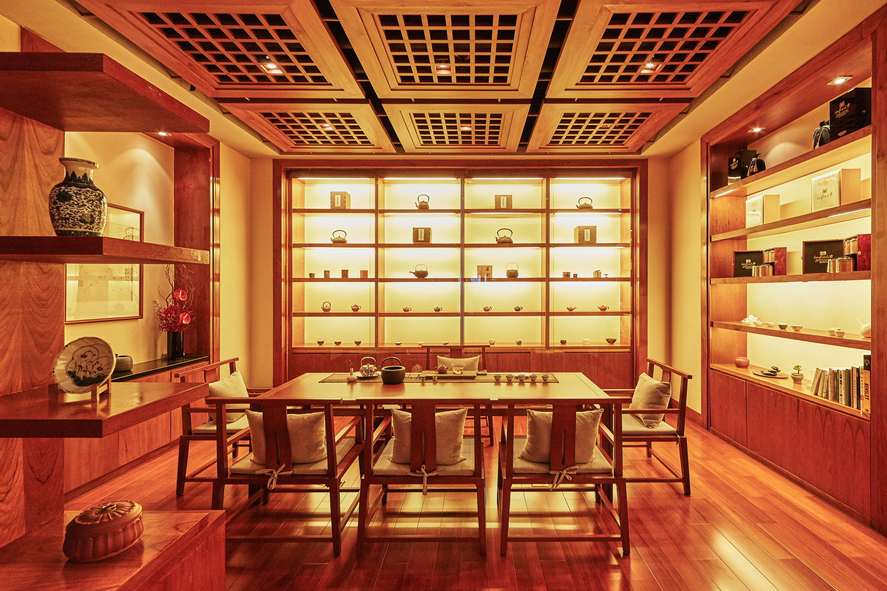 文华东方酒店-凤凰茶馆环境