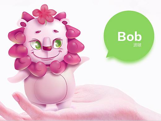 櫻花小獅子---波啵bob（個人主頁-ZMjUyNjExMzI=） - IP形象 - 站酷設(shè)計師6sense_Design原創(chuàng)素材 - 站酷ZCOOL