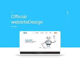 Official website design