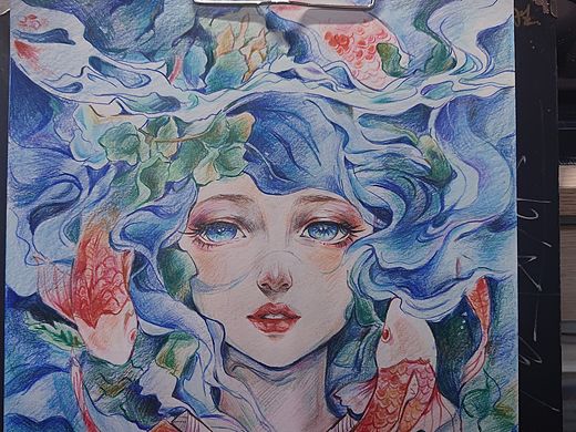 手绘临摹（个人主页-ZNTYyNDkwOTY=） - 艺术插画 - 站酷设计师善鳄终有报原创素材 - 站酷ZCOOL