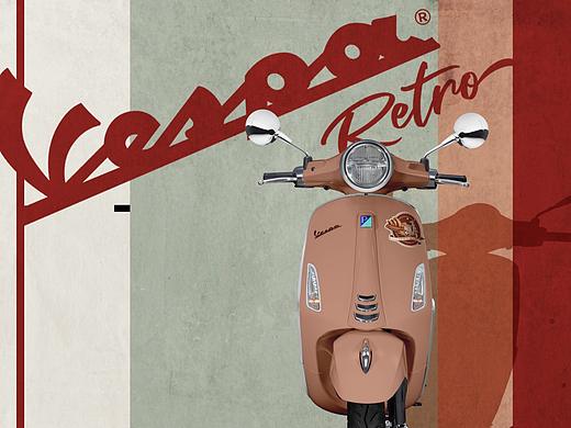 Vespa Retro Brand Book Design 品牌合作小组作业