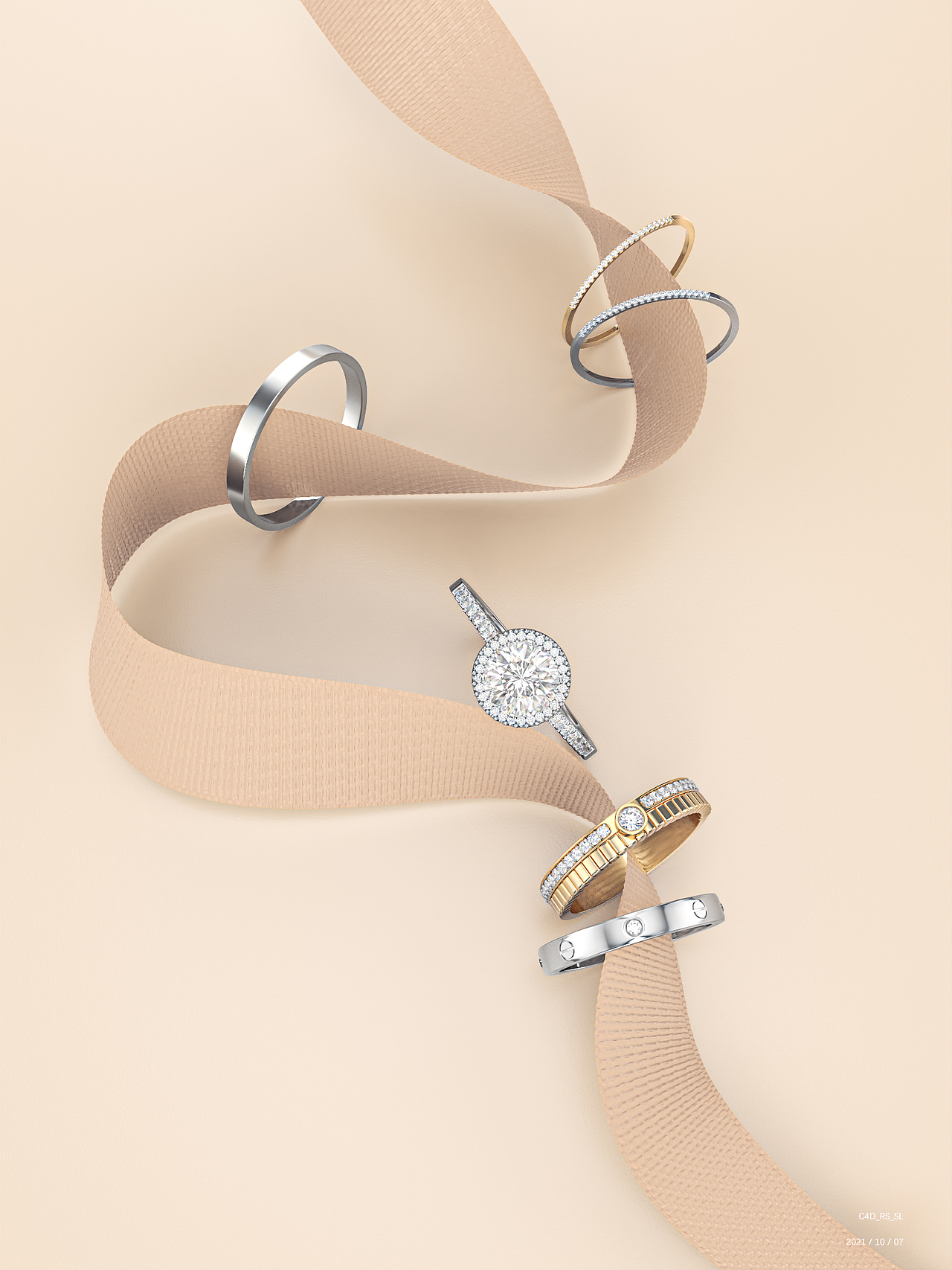 C4D——RS产品渲染 戒指（图ZMjcyOTQ1NjQ4） - 产品 - 站酷设计师川林_Jason原创素材 - 站酷ZCOOL