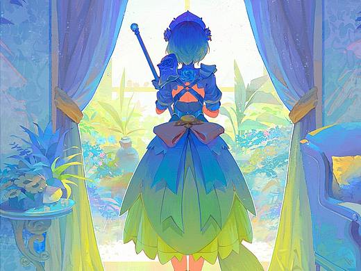 诺艾尔同人插画