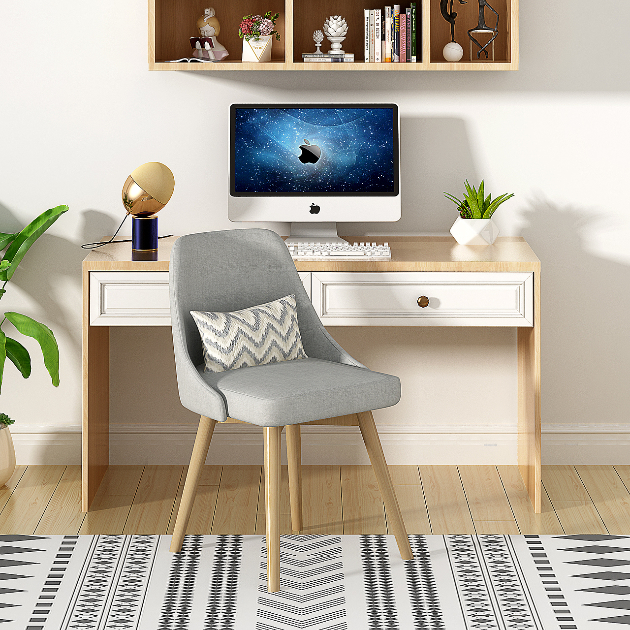 电脑椅三维建模渲染