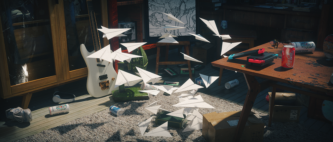 【纸飞机】大三学生自制短片