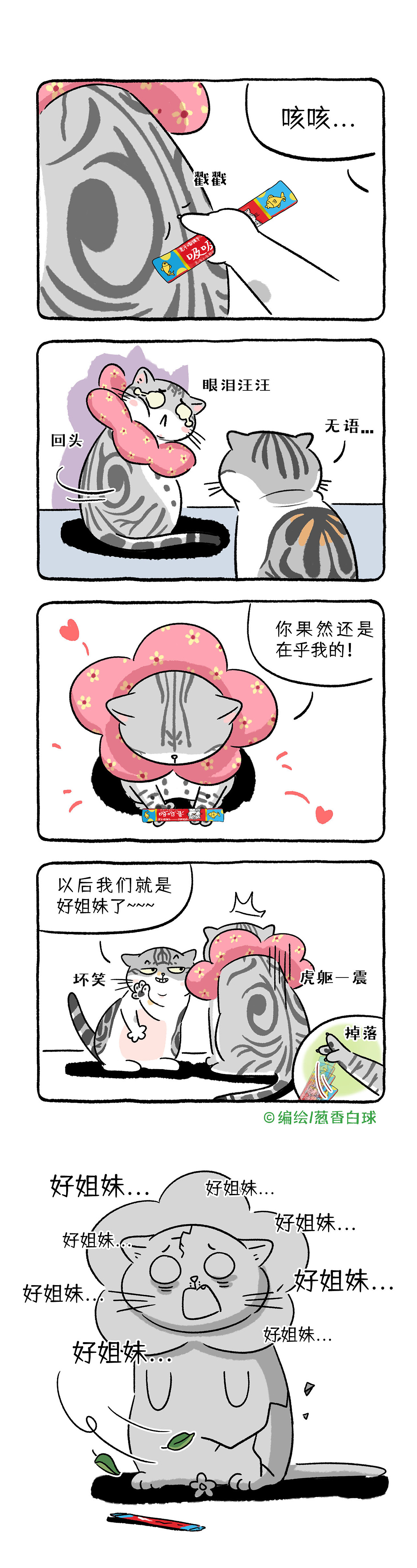 《葱花香菜不加辣》第7-8话 以后我们就是好姐妹啦（图ZMzQ0ODE5OTc2） - 短篇/格漫 - 站酷设计师葱香白球原创素材 - 站酷ZCOOL