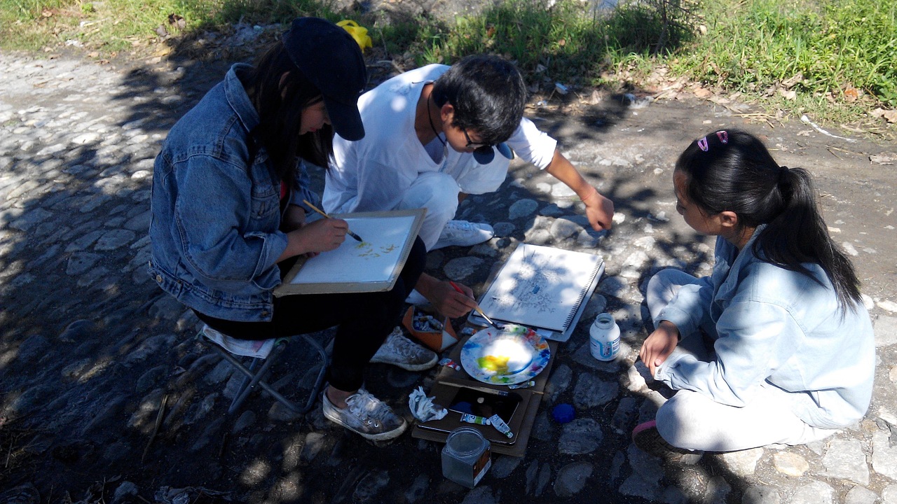 大理周末写生【文抑】