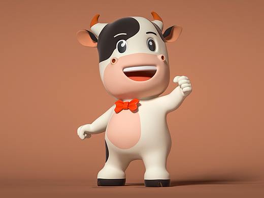 VHQ-C4D单帧作品集—小牛