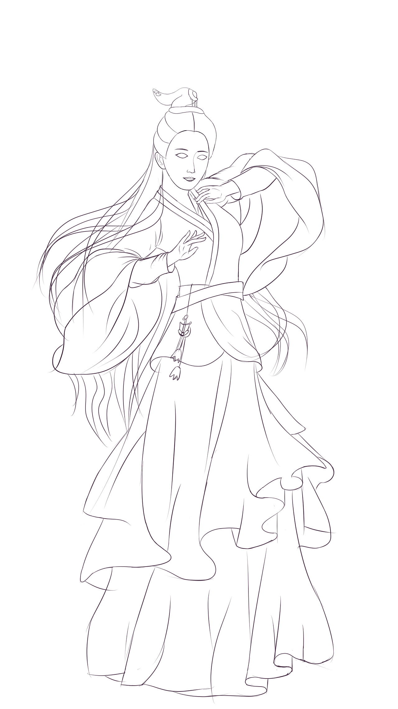 插画 青云志——碧瑶