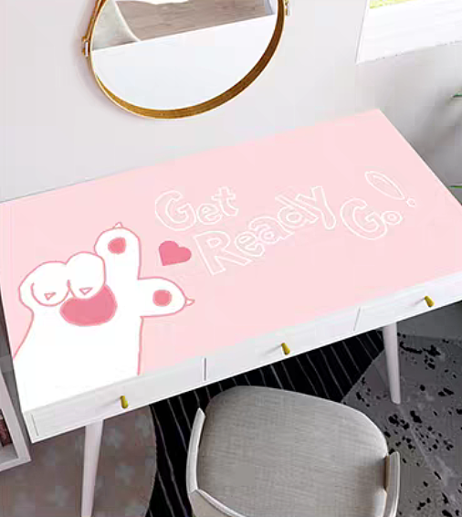 桌垫成品图简约小清新原创设计