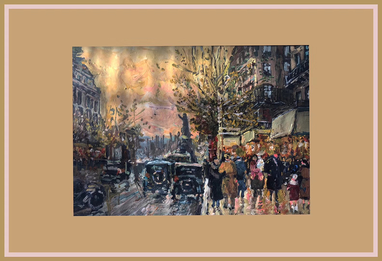 油画-风景（图ZMjA3Njc0NzAw） - 绘画 - 站酷设计师Scarlett周原创素材 - 站酷ZCOOL